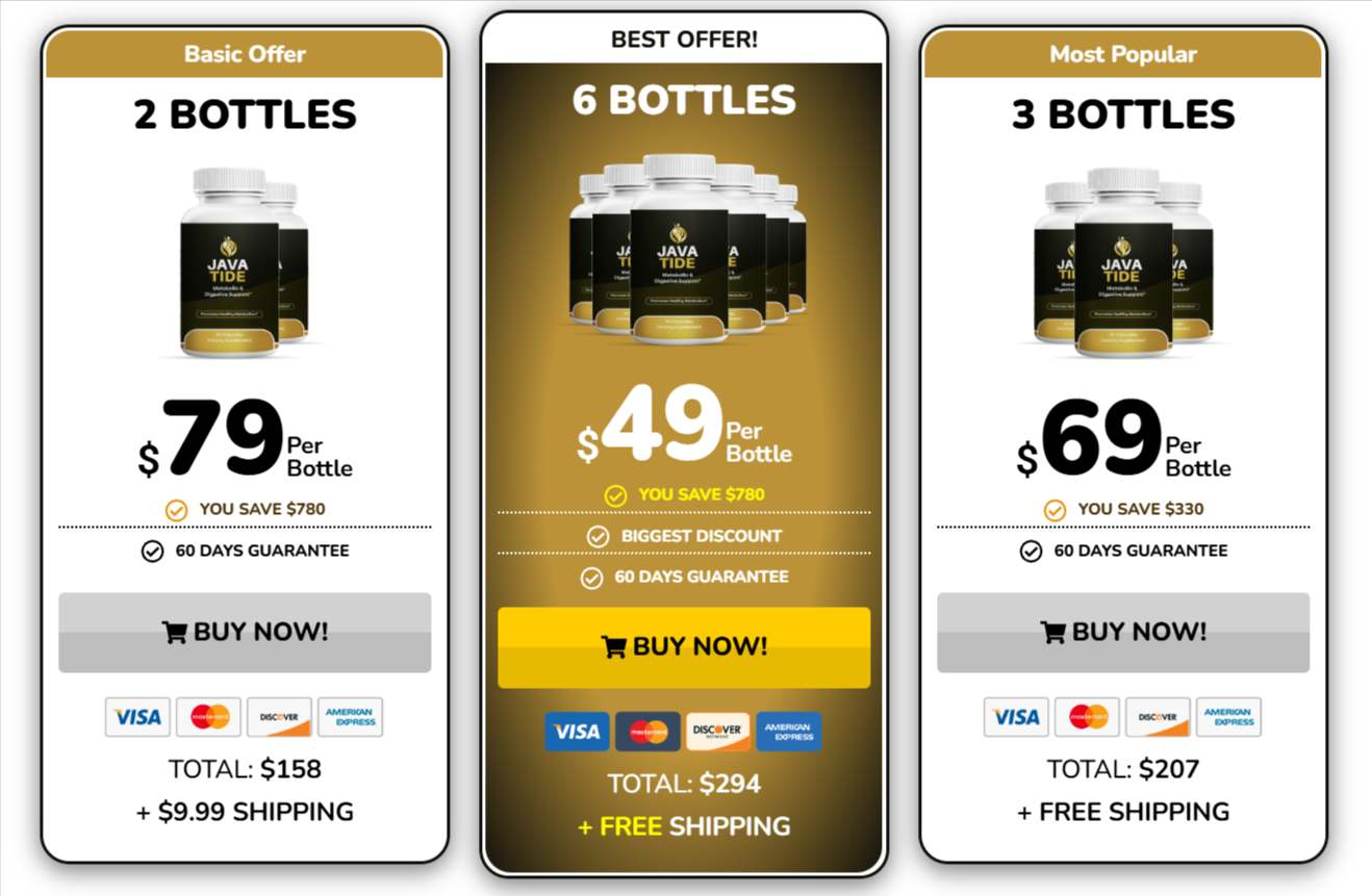 JavaTide Pricing