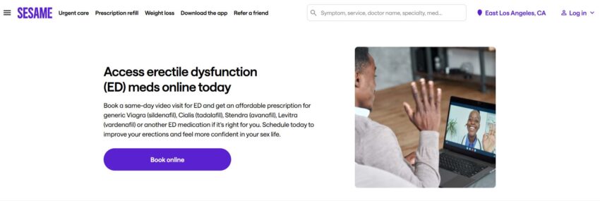 Sesame Care ED Reviews